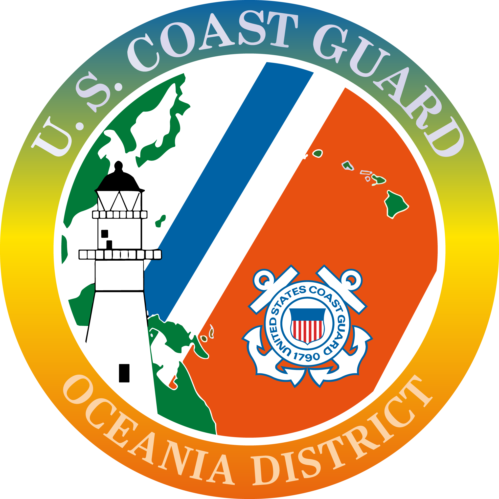Coast Guard Oceania District Logo